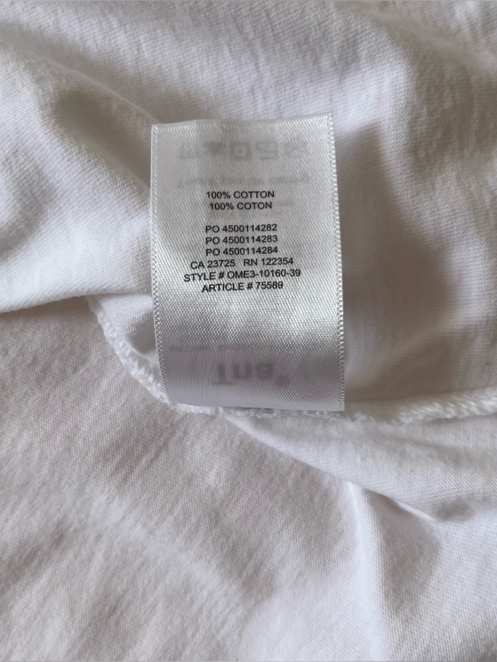 Aritzia Tna⎜BOYFRIEND LONGSLEEVE⎜WHITE - Picture 10 of 10